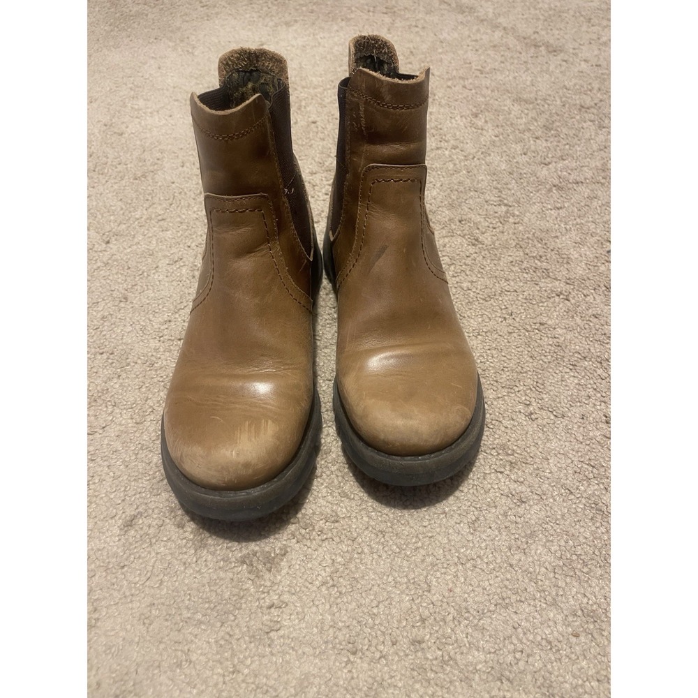 Fly London Goretex Leather Women's Boots Brown Size 37EU Size 6.5-7 Women